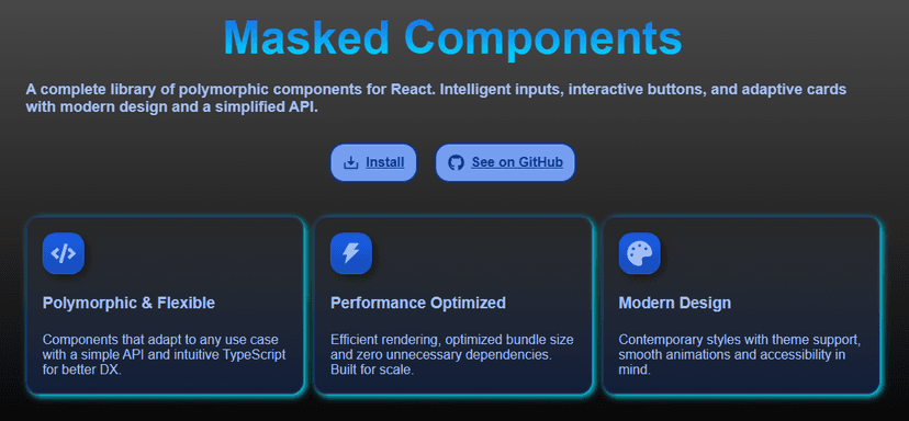 Masked Components